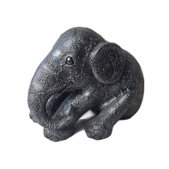Elephant Parade Silver Clover Limited Edition Original 2016 Resin Figure 7"x6" - Picture 1 of 16